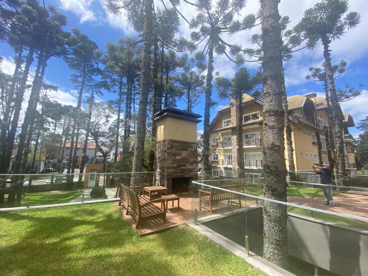 Excelente Apartamento Em Gramado/Rs No Condominio Casa De Pedra エクステリア 写真