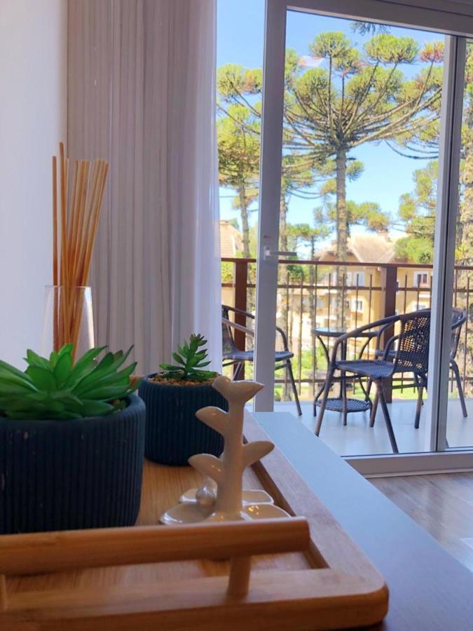 Excelente Apartamento Em Gramado/Rs No Condominio Casa De Pedra エクステリア 写真