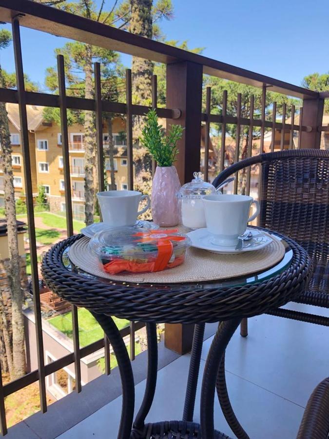 Excelente Apartamento Em Gramado/Rs No Condominio Casa De Pedra エクステリア 写真