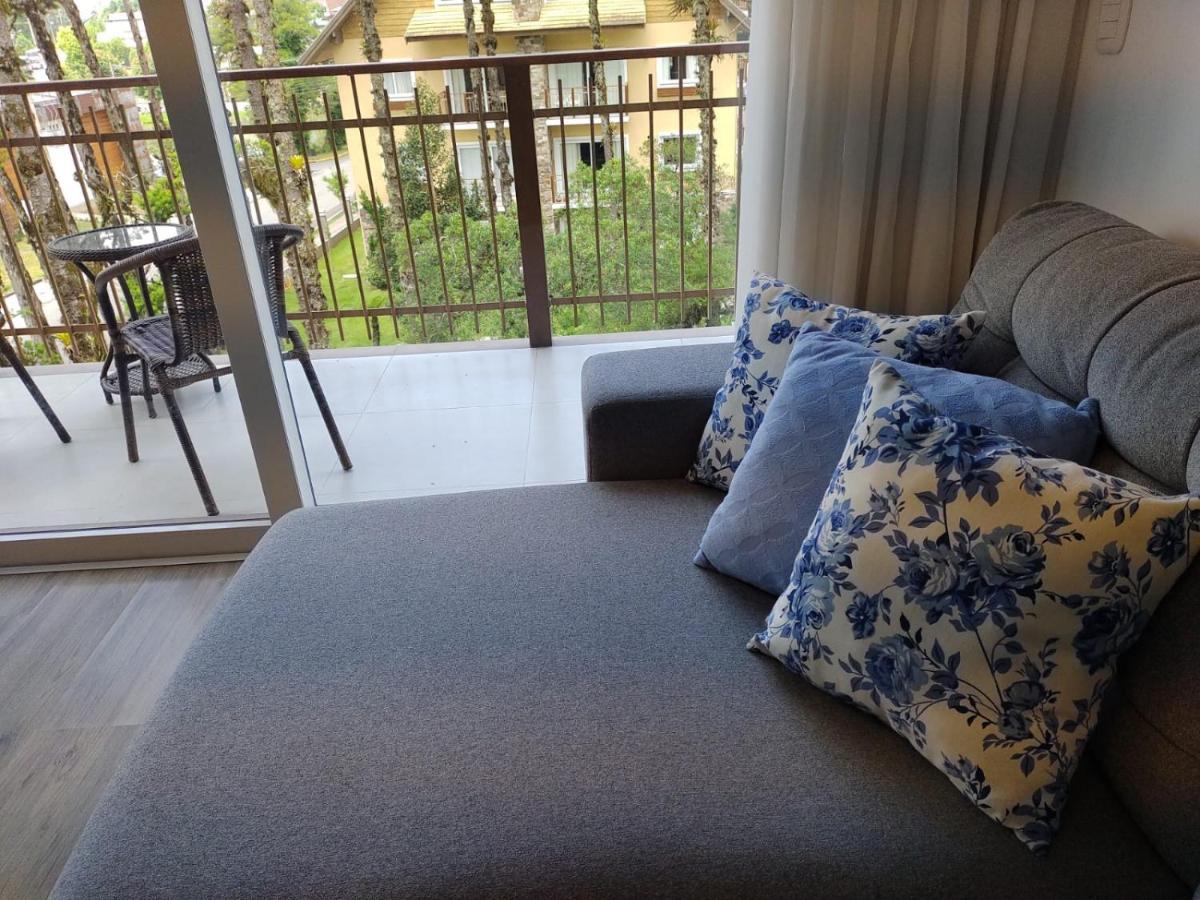 Excelente Apartamento Em Gramado/Rs No Condominio Casa De Pedra エクステリア 写真